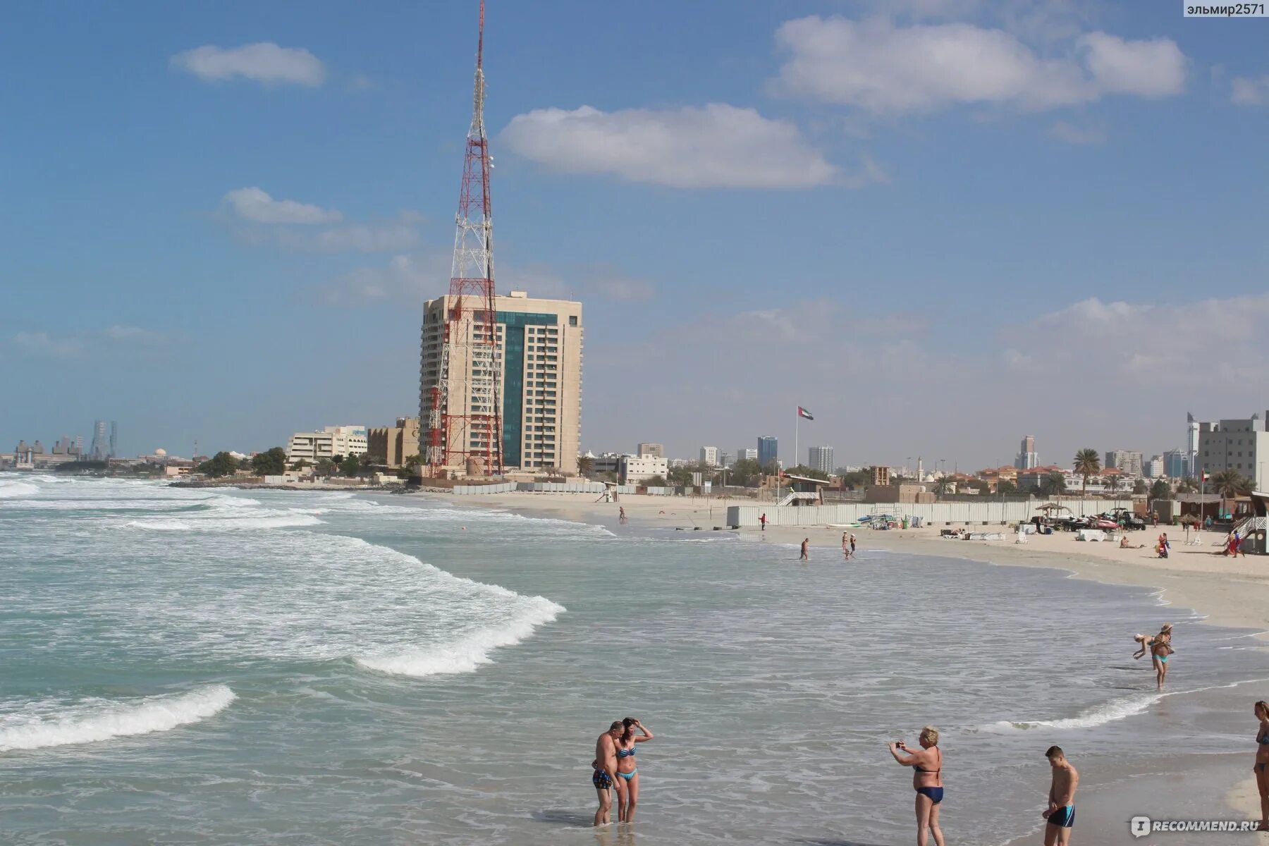 Al Khan Beach - YouTube