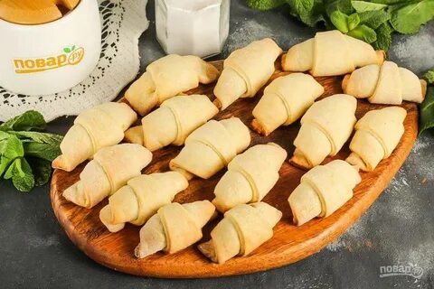 Рогалики с вареной сгущенкой