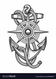 Эскиз тату морская тематика