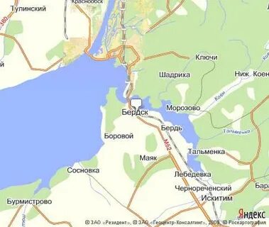 Где находится город бердск