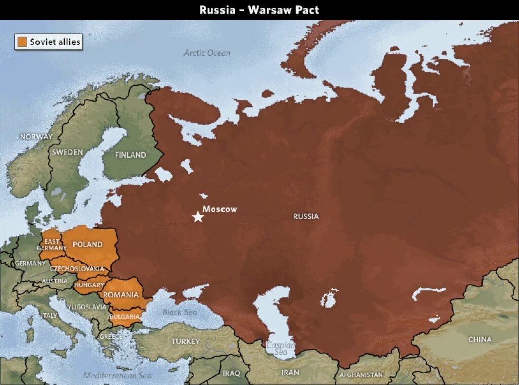 Карта СССР И Варшавского договора. Варшавский договор карта. Сфера влияния СССР. Сфера влияния СССР В мире. Is russia eastern europe