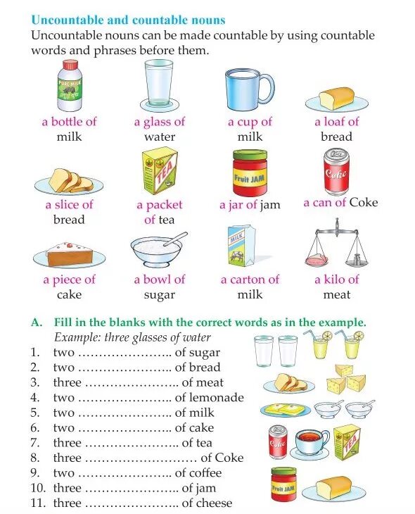 Countable and uncountable Nouns упражнения. Countable and uncountable упражнения. Задание countable uncountable. Uncountable Nouns and Containers упражнения.