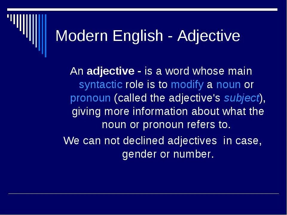 Modern english words. Modern English. Middle English adjective. Old English adjectives. The Noun in Modern English.