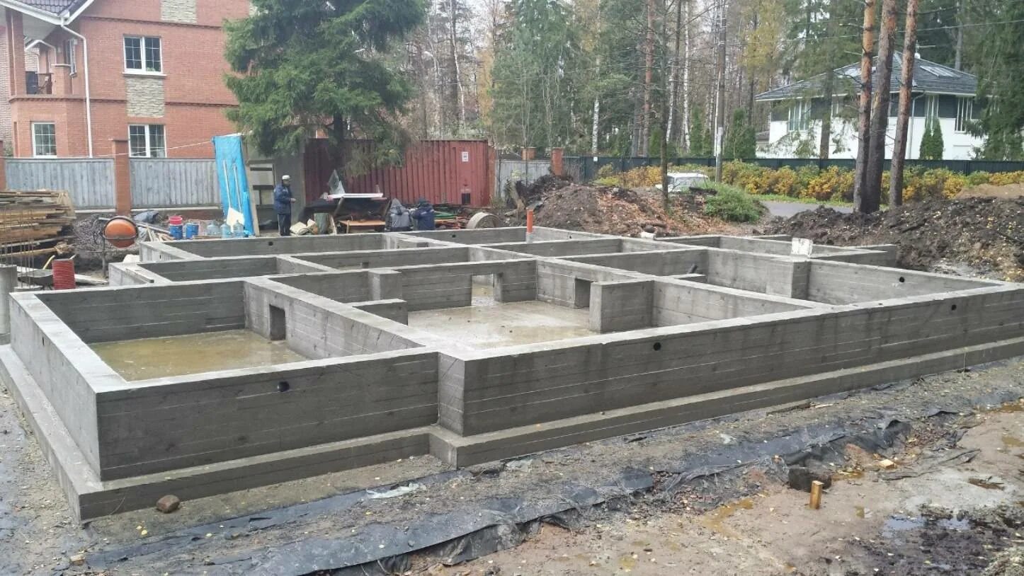 Ж б плиты фундамента