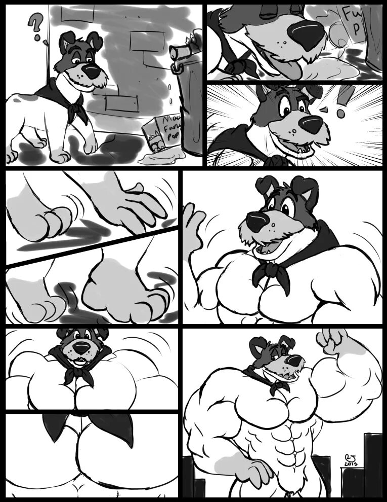 Furry growth comics. Пес muscle growth. Доберман muscle growth. Щенки muscle growth. Макро фурри комиксы.