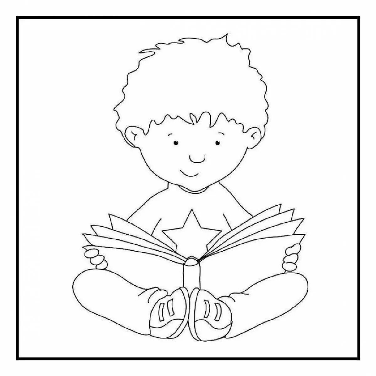Reading drawing