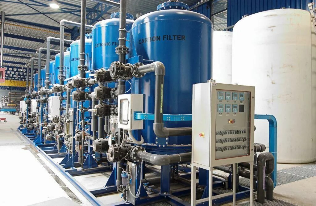 Контроль очистки воды. Оборудование для водоподготовки. Водоочистное оборудование для производства. Промышленные фильтры. Фильтры на предприятиях.