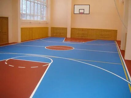 Резиновое покрытие для спортивных площадок