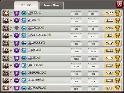 Ник clash of clans