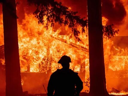 To be on fire