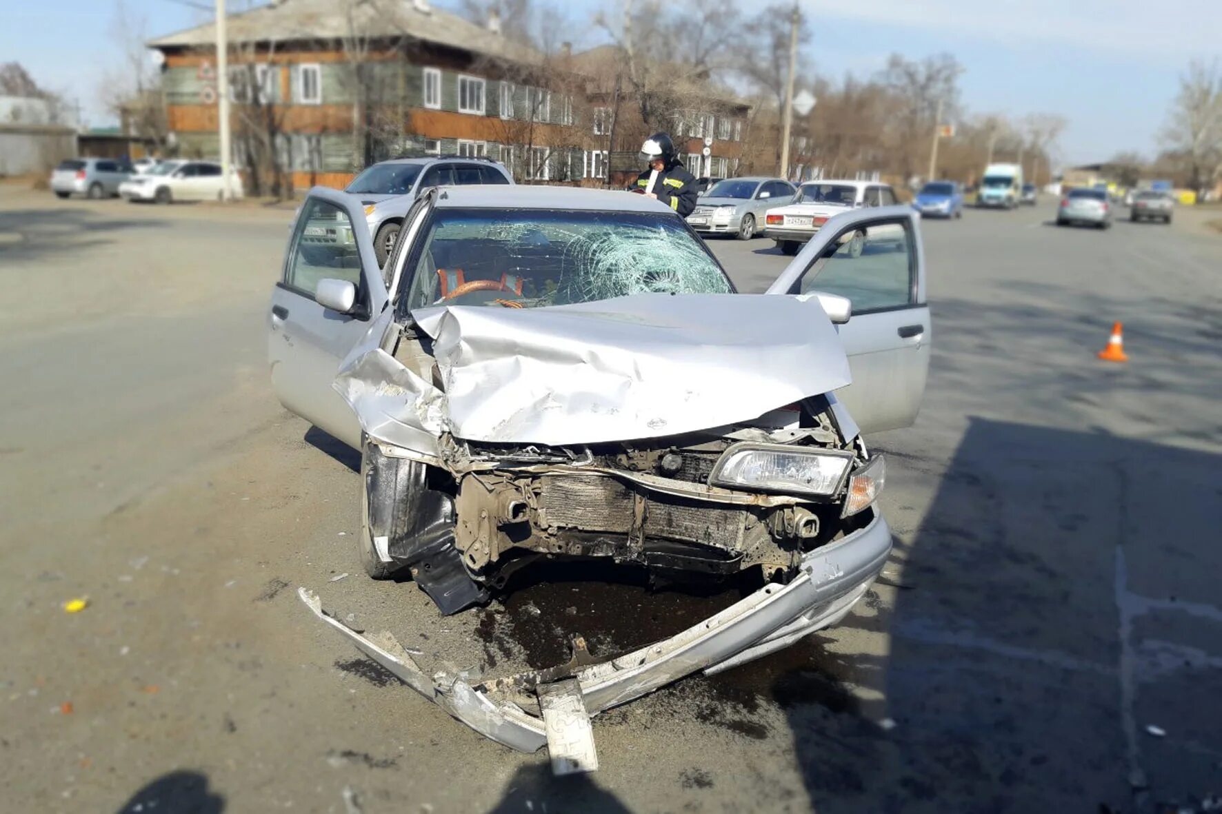 ДТП В Абакане (Хакасия). Авария в Абакане районе. Что произошло в абакане сегодня