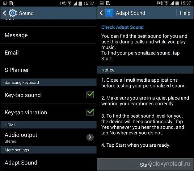 Звук в самсунге а 52. Samsung Sound. Adaptive настройки. МС-501 МХ Adaptive настройка.