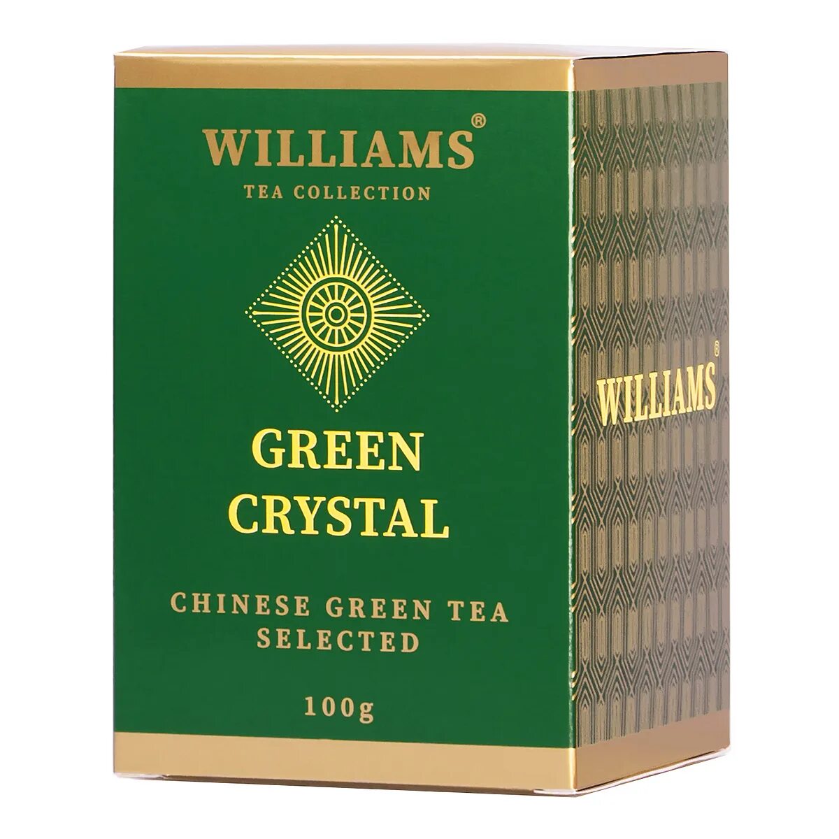 Williams / Green Crystal. Отборный зеленый китайский высокогорный чай. Чай зеленый Williams. Чай Виллиамс зеленый. Чай Williams 100г.