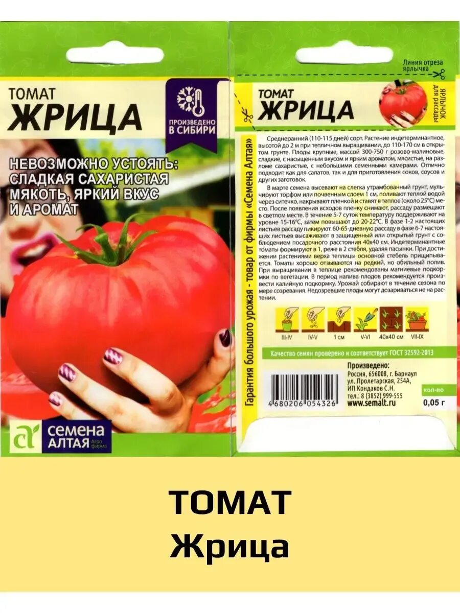 Жрица томат описание сорта характеристика