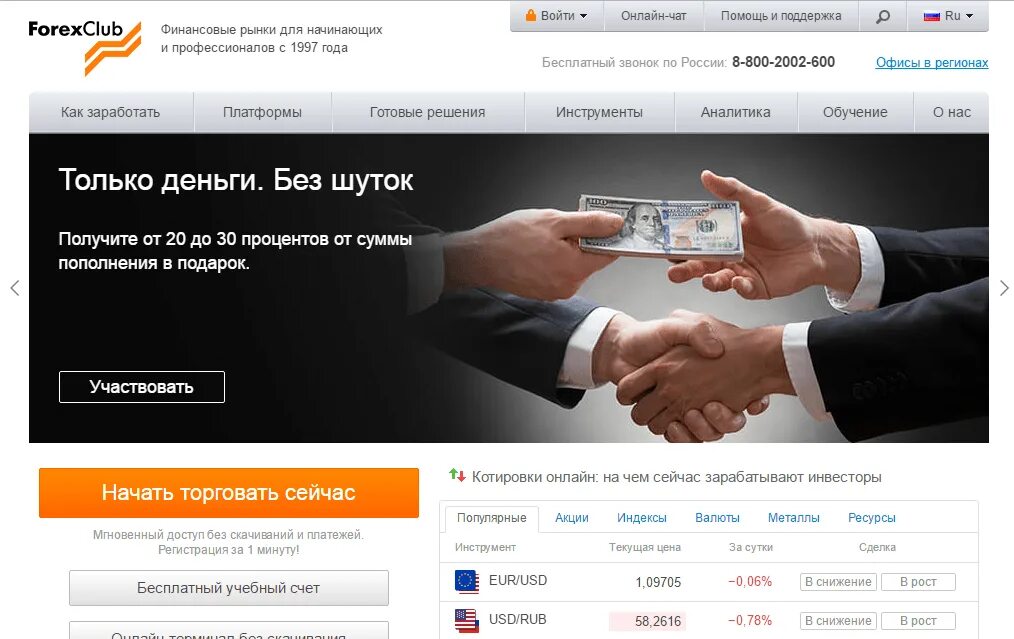 Валютный сайт. Forex Club. Форекс клаб. Forex Club брокер.