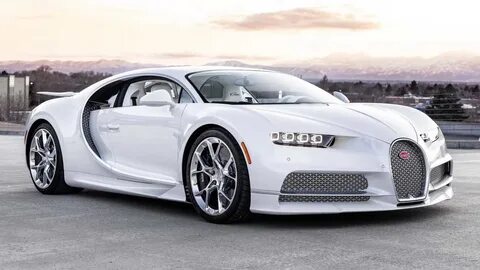 Белый bugatti