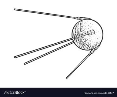 Искусственный спутник земли рисунок 1 класс