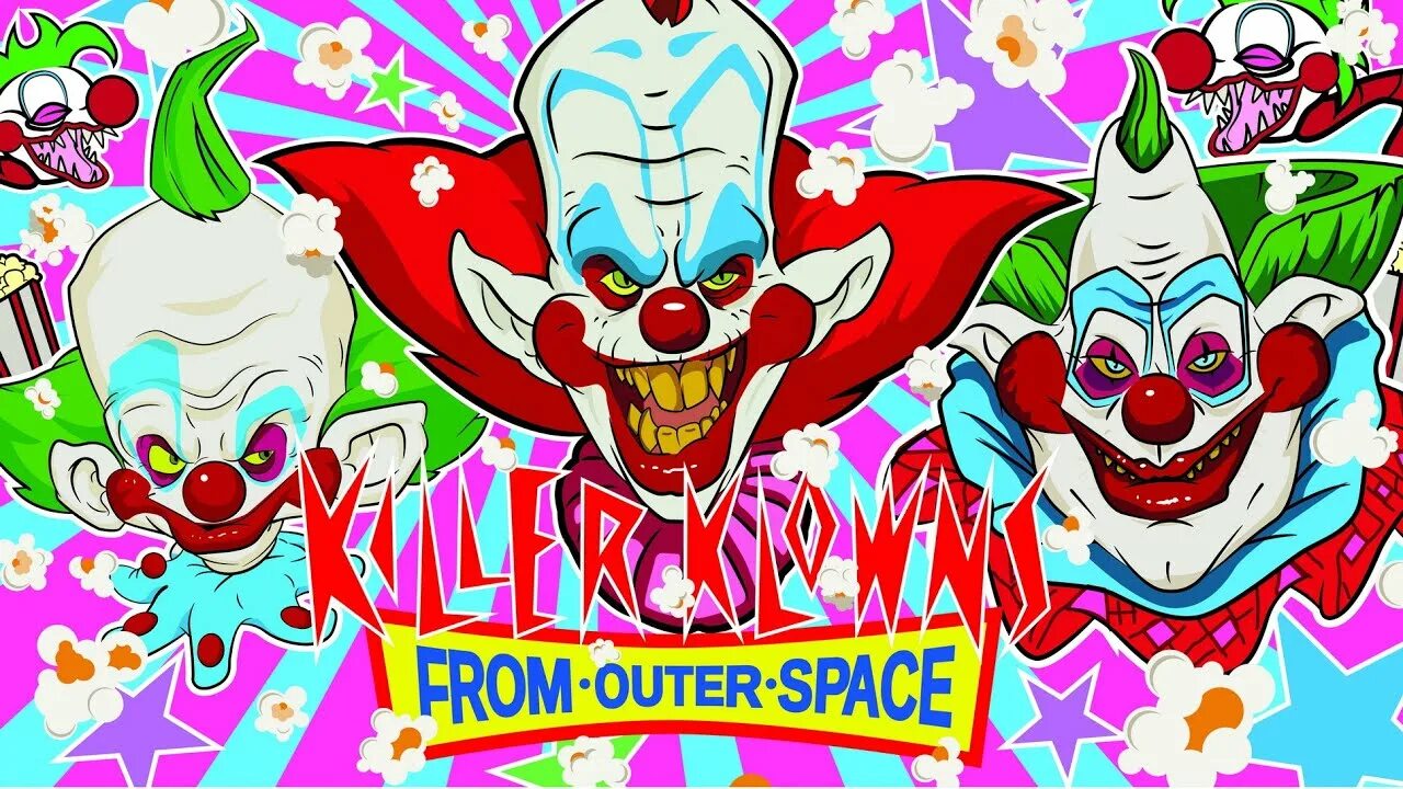 Killer Klowns from Outer Space 1988. The Dickies Killer Klowns. Killer Klowns from Outer Space the game. Killer from outer space