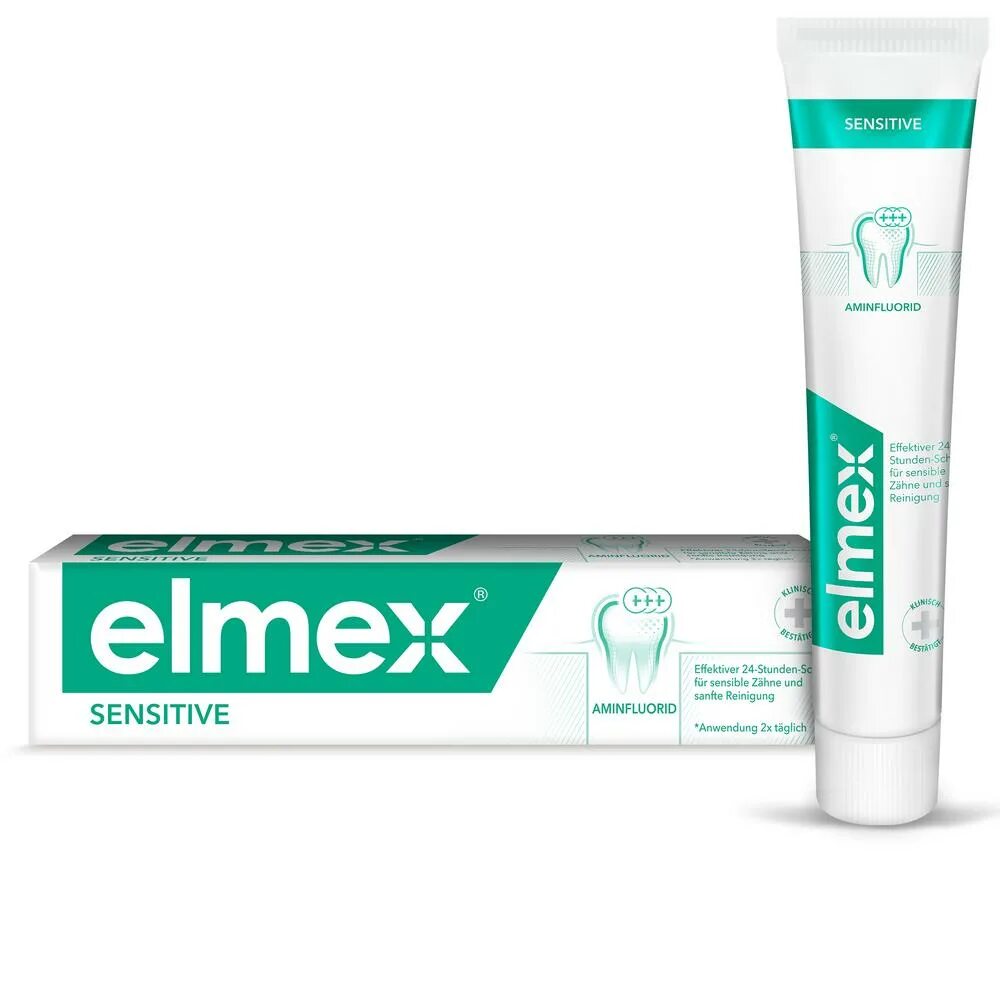 Паста сенситив купить. Элмекс Сенситив зубная паста. Зубная паста Elmex sensitive 75 мл. Elmex зубная паста sensitive плюс 75 мл. Зубная паста Элмекс от 6.