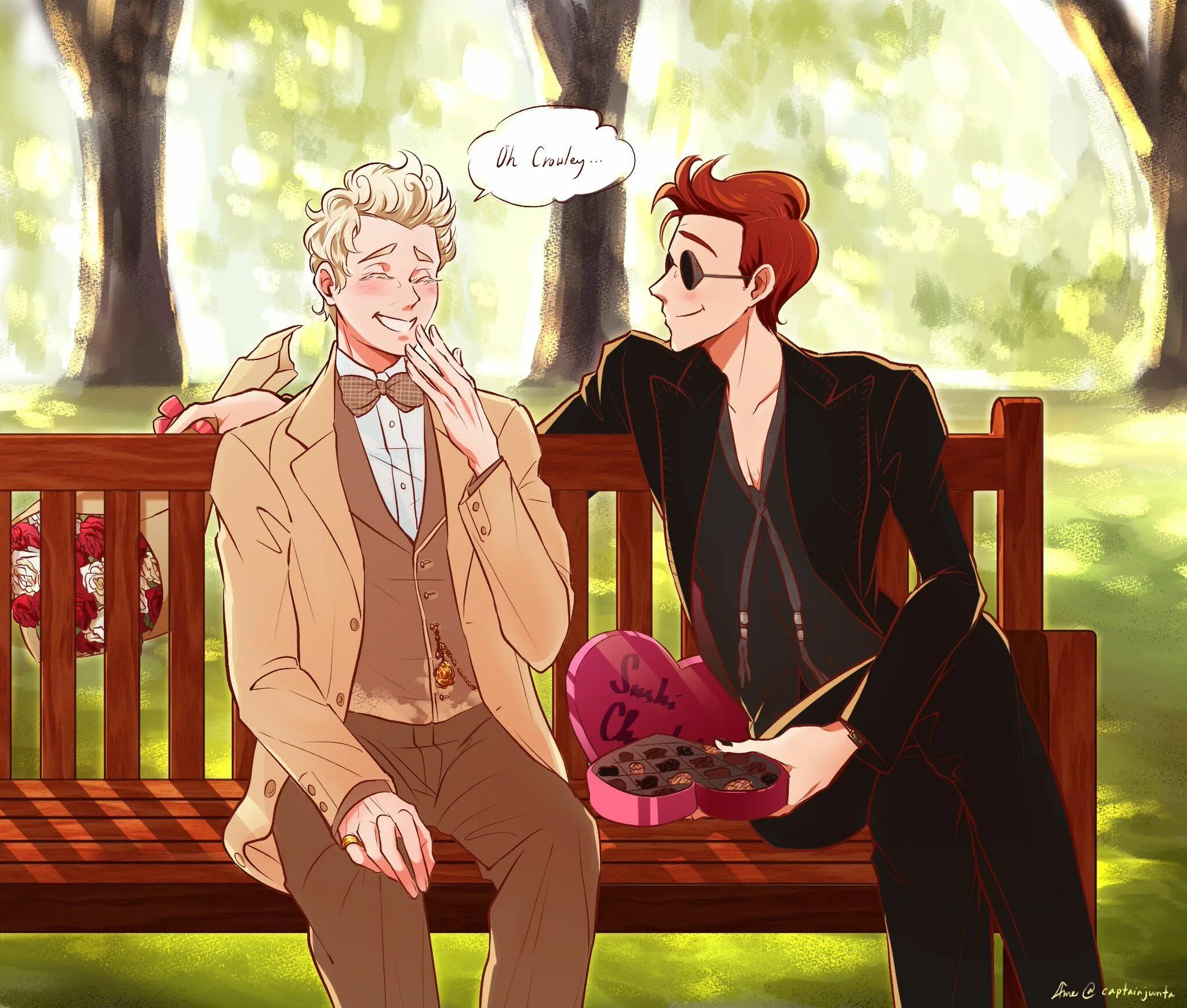 Благие знамения 2 субтитры. Благие знамения азирафель и кроули. good omens кроули и азирафель. азирафаэль благие знамения. благие знамения кроули и азирафаэль канон.