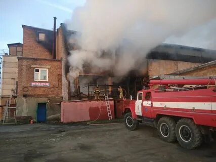 Пожар в ленинском районе