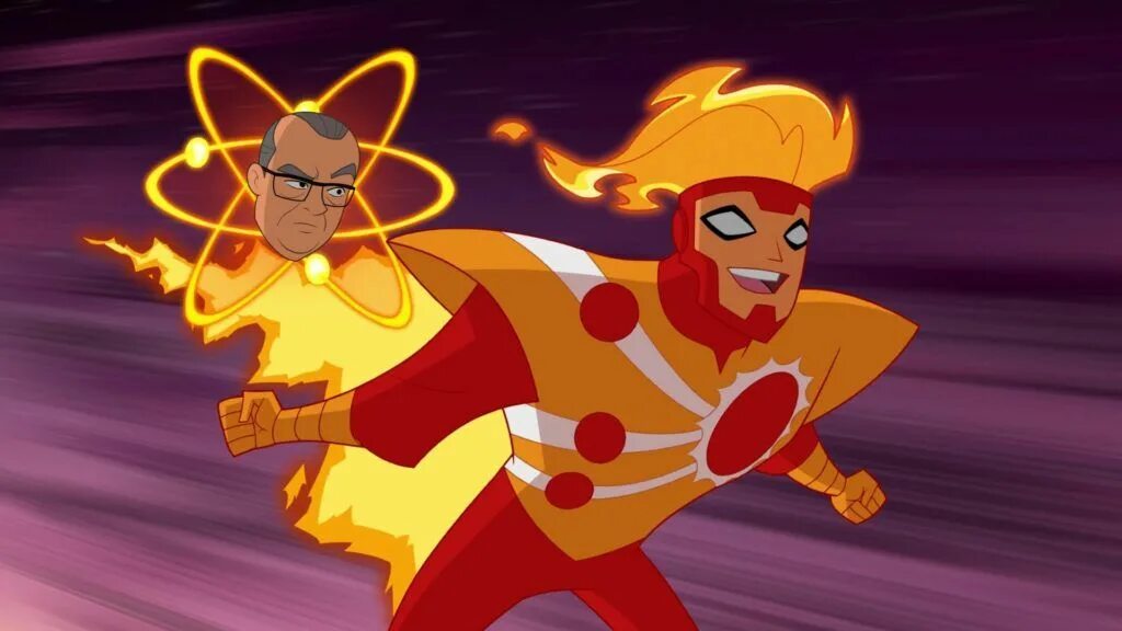 Firestorm of pelting. Лига справедливости firestorm. firestorm justice league action. огненный шторм ронни рэймонд. файршторм дс.