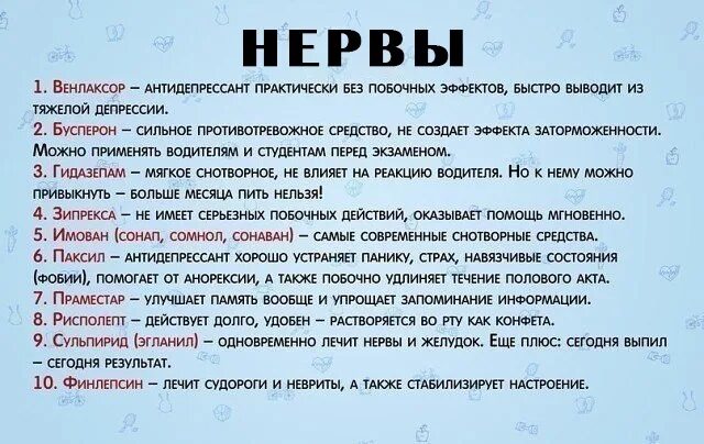 Антидепрессанты сильные без