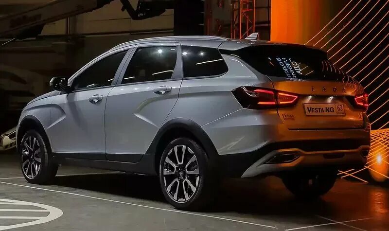 Cars desktop wallpapers Lada Vesta Cross Sedan - 2018