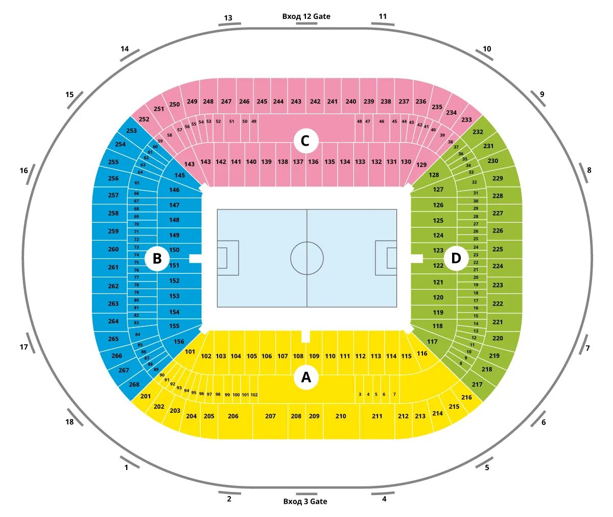 Стадионы москвы билеты. Лужники трибуны схема. Лужники сектор d217. Лужники схема стадиона с секторами. Стадион Лужники схема трибун.