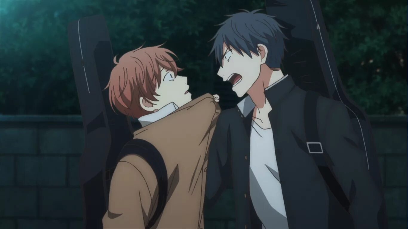 Аниме дарованный мафуя и юки. Given given given song. Мафую поет. Мафую и уэнояма. Given given given song.