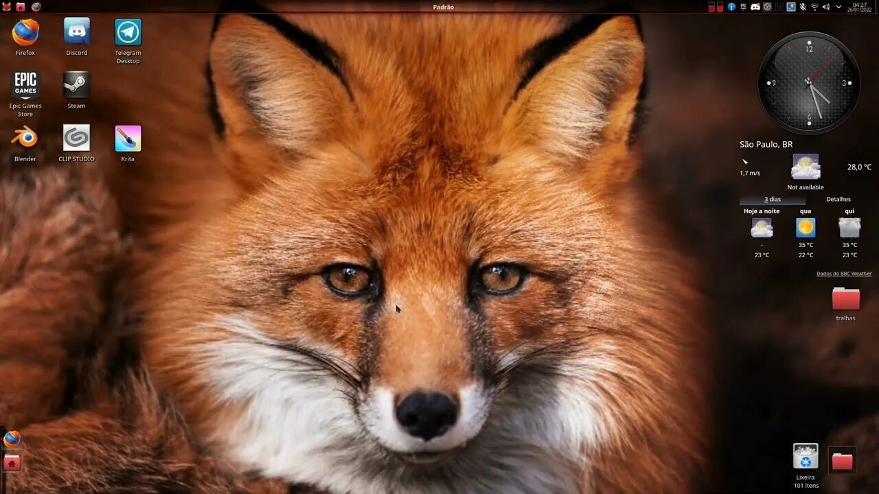 Red foxes работа