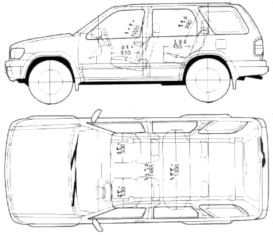 Габариты ниссан. Ширина Ниссан Патфайндер r51. Ниссан Патфайндер габариты. Nissan Pathfinder габариты длина. Nissan Pathfinder Blueprint.