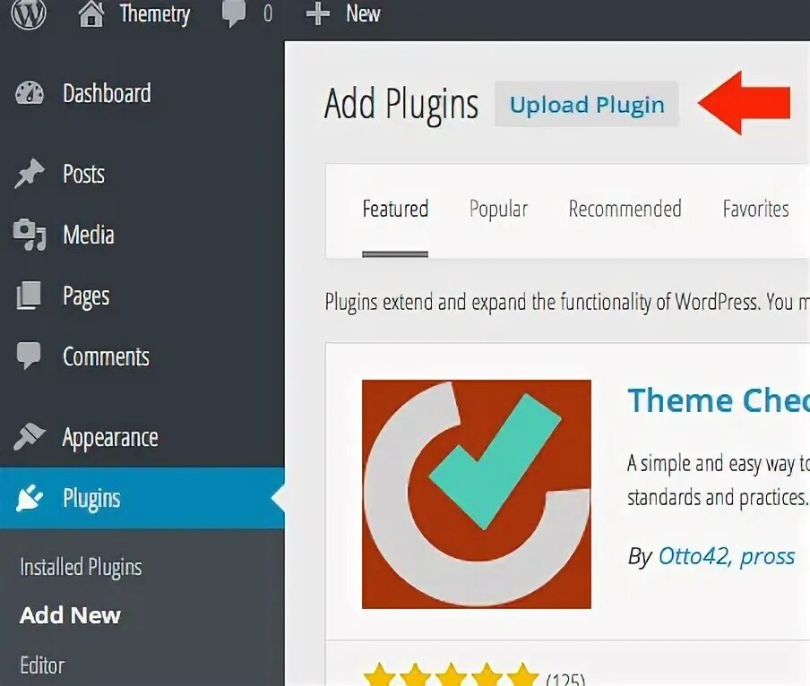 Upload plugin. New plugin.