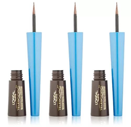 Waterproof eyeliner. Подводка Waterproof Liquid Soft Brush Eyeliner. Liquid Eyeliner Waterproof 24h. L'Oreal Paris Waterproof Eyeliner Eyebrow. Подводка для глаз от l'Oreal синяя.