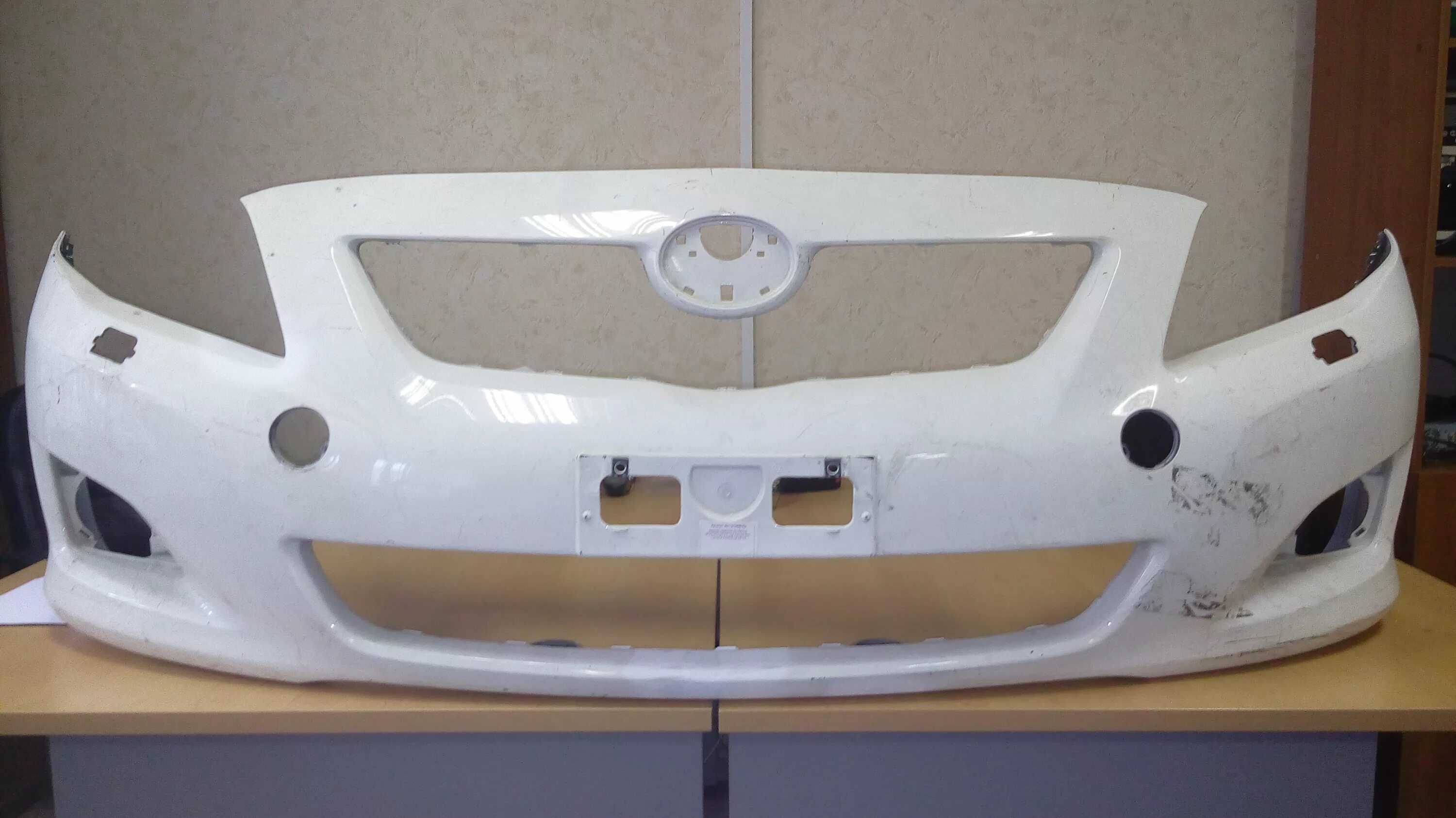 Бампер передний Toyota Corolla E120 5211902560 купить Б/У id97936