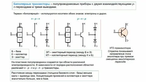 Выбрать биполярный транзистор
