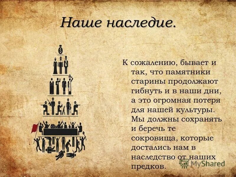 Наше наследие. Памятники старины. Древняя речь. Из какой страны слово древние