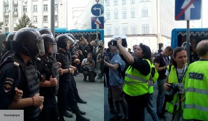 Участники стихийных протестов первой четверти