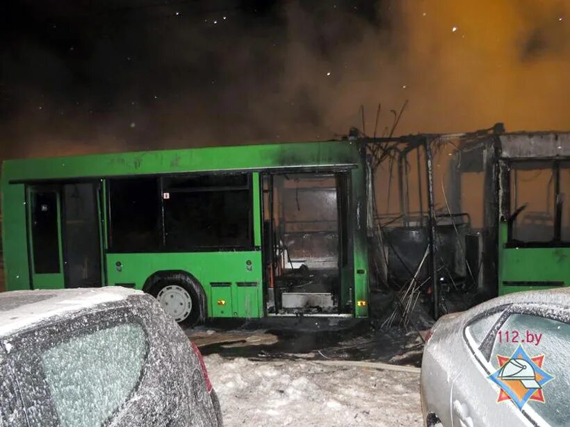 Каким цветом горел маршрут номер 19. Пожар в автобусе Минск.