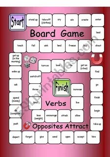 Adjectives board game