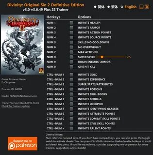 Divinity original sin 2 cheats
