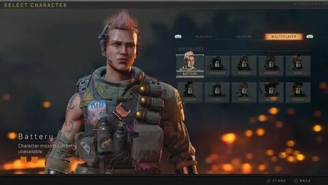 Black ops персонажи