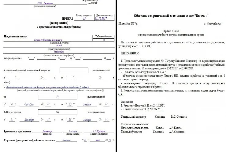 Как оплачивается проезд в отпуск. Распоряжение о предоставлении учебного отпуска образец. приказ о предоставлении основного и дополнительного отпуска. приказ о предоставлении учебного отпуска образец 2025. форма т6 приказ о предоставлении учебного отпуска образец.