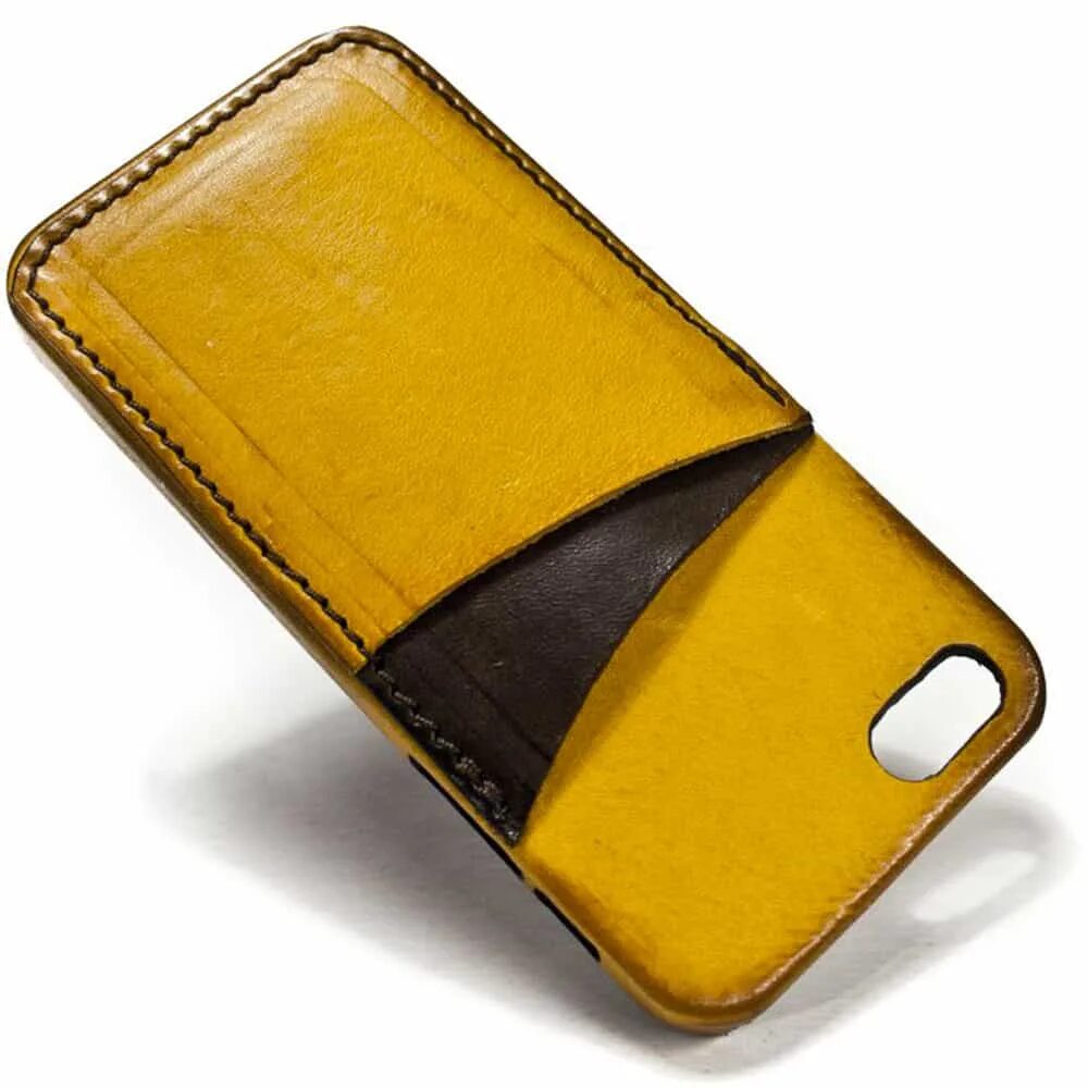 Картхолдер для iphone. Кожаный чехол на айфон. Leather Case для iphone желтый. Кредитная карта и чехол iphone. Ржавые чехлы желтые.