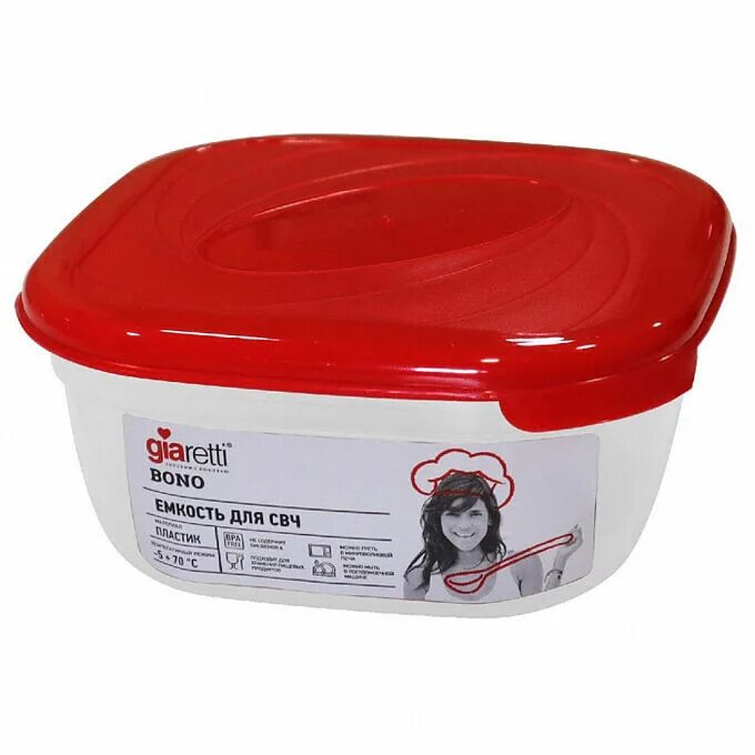 Контейнер для продуктов giaretti. Конт.д/свч 0,8 л кв.gr2219-p bono. giaretti контейнеры. контейнер в микроволновке. набор для барбекю giaretti.