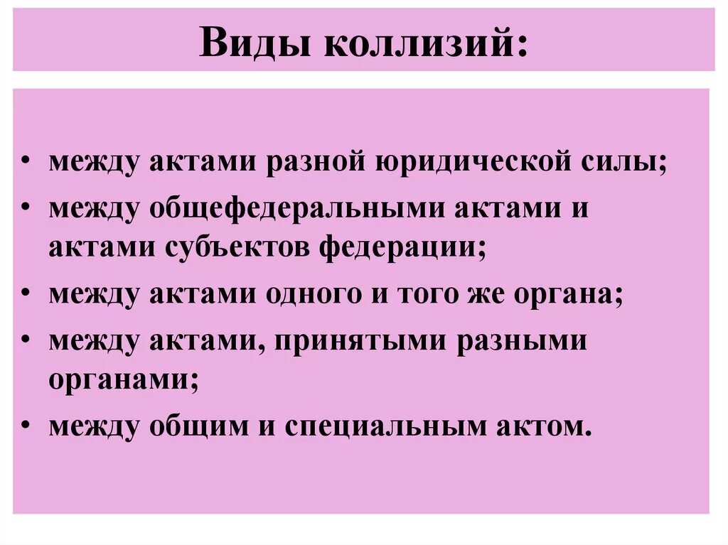 Решение коллизии. Виды коллизий. Виды коллизий в праве. Виды юр коллизий. Понятие и виды юридических коллизий.