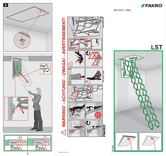 Инструкция сборки лестницы. Лестница чердачная Факро монта. Чердачная лестница LST. Монтаж чердачной лестницы Факро. Лестница лестницы Факро LST.