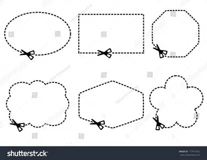 Схемы с вырезанными краями открытки 68 шт.