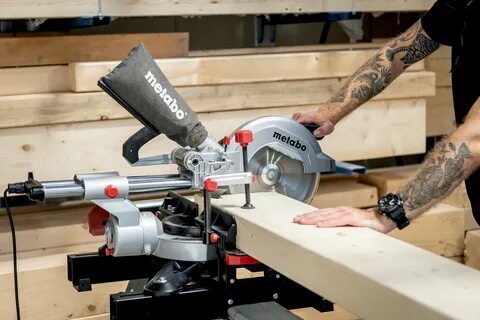 Торцовочная пила metabo kgs 216 m