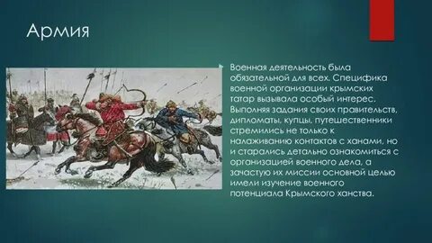 Крымское ханство сообщение